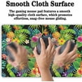 thumbnail image 5 of Hawaiian Pineapple Gaming Mouse Pad Large 35.4" x 15.7" NonSlip Rubber Base Mouse Pad with Pineapples, Palm Leaves, and Flowers for Game Office Use, Perfect for Gamers, 5 of 6