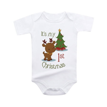

Boys Girls Short Sleeve Christmas Cartoon Letter Print Romper Bodysuit Fall Clothes Dance Leotard Kids Cute Toddler Clothes Toddler Girls Long Sleeve Bodysuit 18 Month Romper Boy Girls Leotard Dress