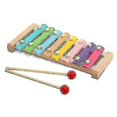 thumbnail image 1 of 8-note Colorful Aluminum Plate Percussion Early Educational Musical Toy For Toddlers Baby, 1 of 1