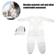 thumbnail image 4 of Equipo de protección para apicultura, traje de apicultura transpirable de 3 capas, traje de apicultor, traje protector para apicultura de alta capacidad, 4 of 8