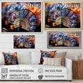 thumbnail image 4 of Designart "Kimonos and Fans Japanese Traditional Elegance I" Japanese Floater Framed Canvas Art Print, 4 of 7