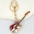 thumbnail image 3 of Instrumento musical de aleación de zinc Keychain Creative Guitar, 3 of 3