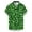 Shirt - A05 Mint Green, variant on Xdegoge St Patricks Day for Men Shirt Playful St Paddy's Shenanigans Short Sleeve Button Down Shirts Plus Size Casual Loose Funny Shamrock Printed Top