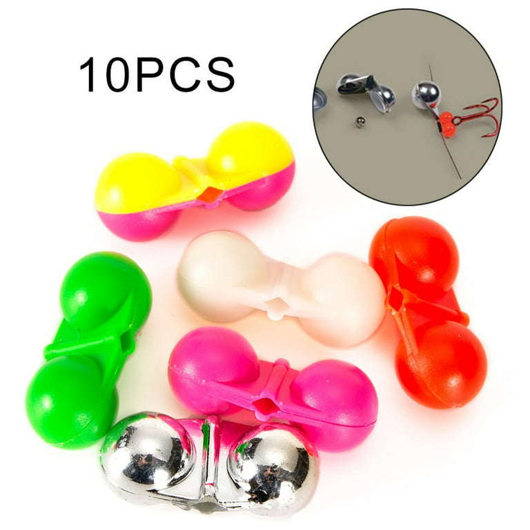 10Pcs Catfish Fishing Inline Rattle Species Terminal Tackle In Line Rattles