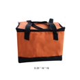 thumbnail image 2 of Advancent Bolsas aisladas Contenedor de comida de mano Picnic al aire libre Engrosamiento Bolsa de almuerzo de mantenimiento fresco Oficina Organizadores de utensilios de cocina Naranja 25*16*19, 2 of 6