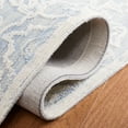 thumbnail image 5 of SAFAVIEH Trace Mia Medallion Area Rug, Light Blue/Ivory, 6' x 6' Round, 5 of 8