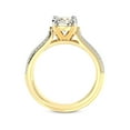 thumbnail image 5 of 1 Carat IGI Certified Oval Shape Lab Grown Diamond Engagement Ring | 14K Yellow Gold | Sandra Side Stone Lab Diamond Ring | FG-VS1-VS2 Quality Friendly Diamonds, 5 of 5