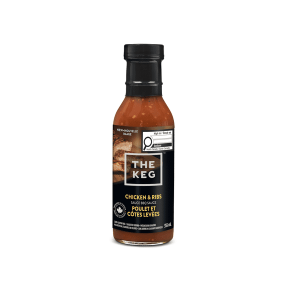 KEG - CHICKEN & RIB BBQ SAUCE 355ML