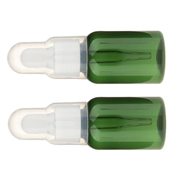 2pcs 35ml Empty Dropper Bottle with Pipette Essential Oil Sample Bottles Salvador none