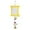 Yellow, variant on Tivok Chicken Toy 2Pcs Chicken Molar Stone Enrichment Coop Enrichment Pecking Toy Hanging Parrot Chicken Swing + Grinding Stones Poultry Boredom