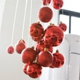 thumbnail image 5 of TanSiDing 24Pcs Shiny Glossy Christmas Tree Ornaments, Shatterproof Plastic Holiday Hanging Ball Decorations for Festive Tree Party Decor, 5 of 5