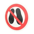 thumbnail image 2 of Miangastore Warning Labels Pet High Definition Printing For Malls 1Pcs 3.9X3.9X0.04In, 2 of 8