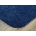 thumbnail image 3 of Gorgeous Home Linen 3pc Bathroom Soft Rug Set Large Rug , Contour Mat, and Toilet Lid Cover Rubber Backing Solid Color Navy Blue #6, 3 of 6