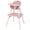 Pink, variant on Furnibear 4-in-1 Convertible Multi-Use Baby Dining Throne with Cushion, Gray