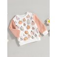 thumbnail image 2 of ZAXARRA Sweat-Shirt à Manches Longues pour Garçons et Filles, Imprimé Citrouille, Coton, Automne Hiver, 2 of 7