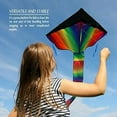 thumbnail image 4 of AGreatLife Kids Outdoor Activities Easy To Fly Giant Rainbow Butterfly Kite - 1 Pack, 4 of 6