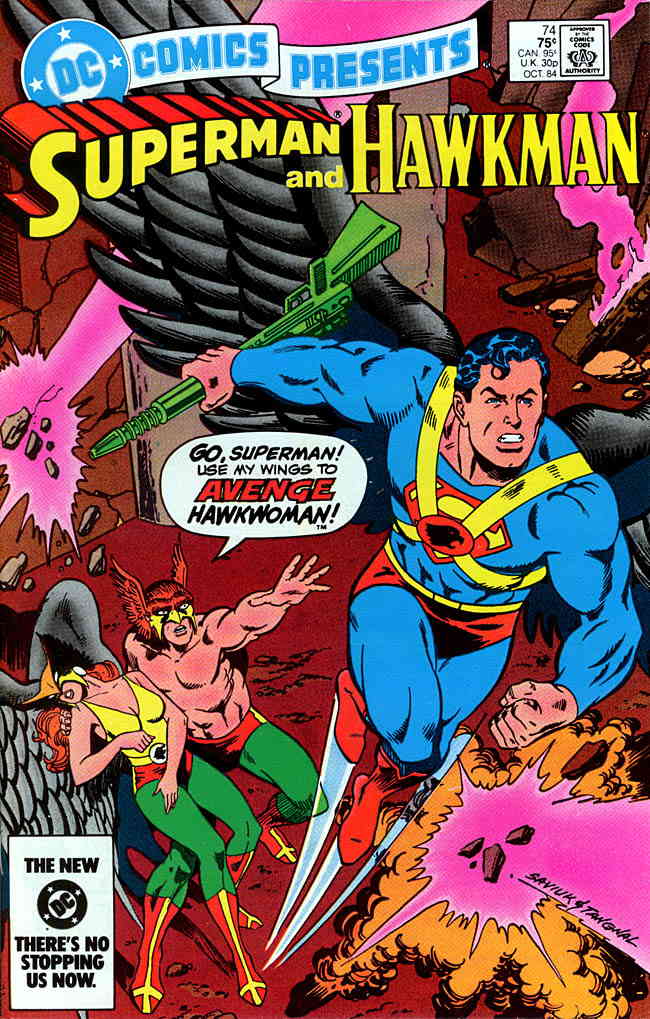 Cover of DC Comics Presents #74