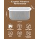 thumbnail image 2 of Filtros de agua de carbón de repuesto para máquinas de café Drew Barrymore y Cuisinart (8 unidades), 2 of 6