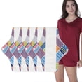 thumbnail image 3 of Serviettes Menstruelles Féminines, Utilisation Jour Nuit Pur Coton Lavables Serviettes Féminines Absorbantes d'Eau Réutilisables Imperméables 5 Pcs pour Femmes Période Menstruelle, 3 of 8