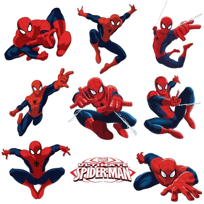 Printable Sticker Spiderman