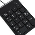 thumbnail image 3 of Ejoyous Numeric Keypad, USB Numeric Keypad,USB Numeric Keypad Mini Number Pad Numpad 18 Keys Keyboard for Laptop Desktop PC Pro, 3 of 7