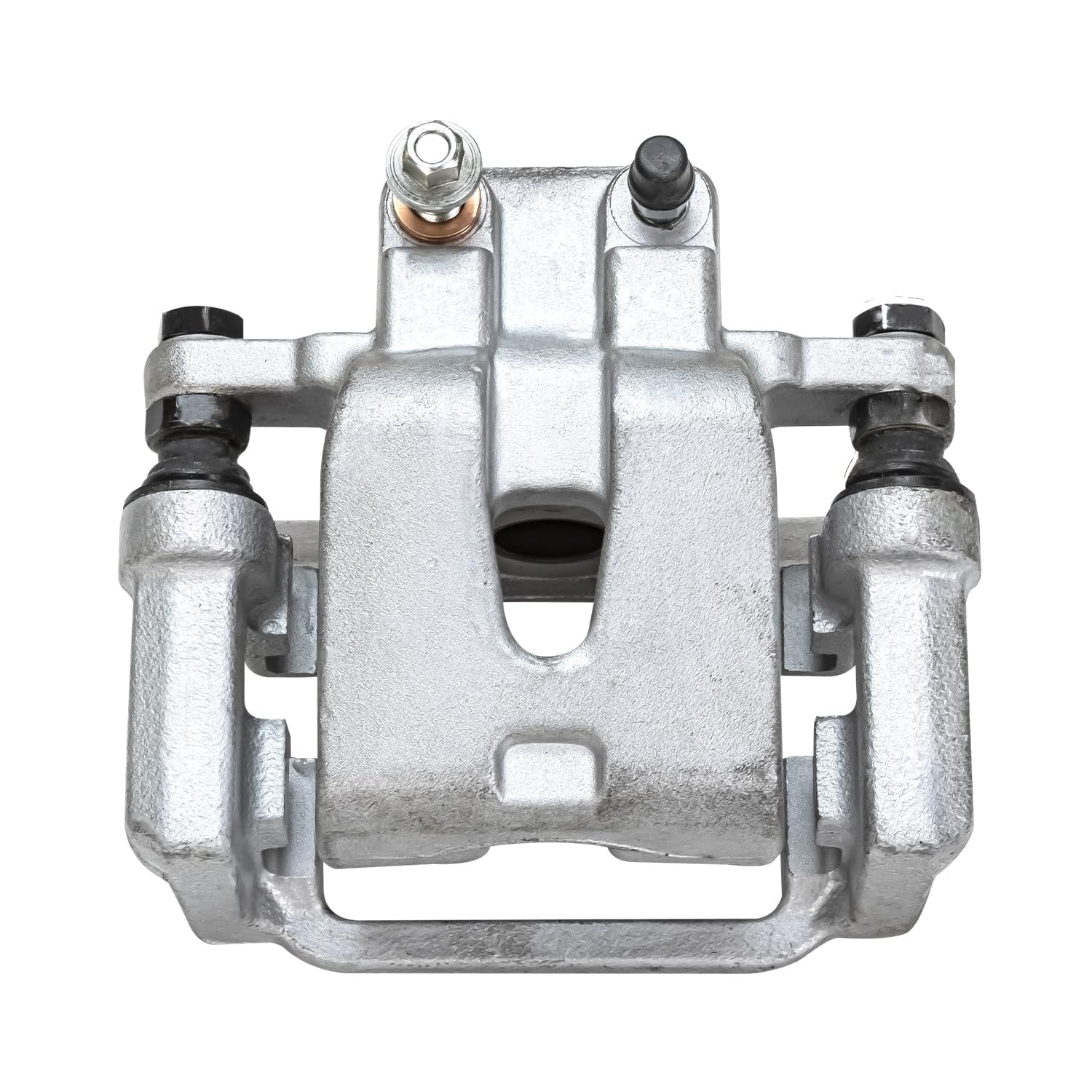 Detroit Axle - Pair Rear Brake Calipers w/Brackets Replacement for Dodge Charger Challenger Magnum 300
