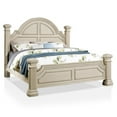 thumbnail image 2 of FOA Charo 6pc White Wood Bedroom Set-King+2 Nightstands+Chest+Dresser+Mirror, 2 of 17