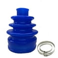 thumbnail image 1 of MYG Silicone Bleu Extérieur CV Joint Extensible Flexi CV Boot Guêtre Pinces Kit Universel, 1 of 9