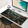 thumbnail image 1 of Cool Military Weapon Design Desk Mat - Extra Large Gaming Mouse Pad with Non-Slip Base, Precision Tracking Surface, Durable Stitched Edge, for Work, Study, or Gaming Setup, 1 of 8