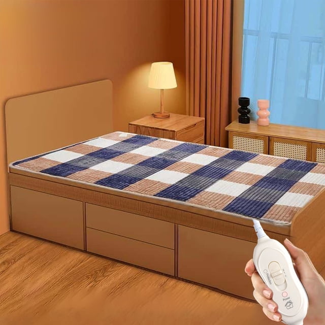 Amzcrzy Polyester Electric Blanket Birthday Gifts for Women Electriced Blanket 59X31In Soft Fabric Heating Blanket Adjustable Temperature Heating Pad Dorm Room Essentials Apartment Essentials