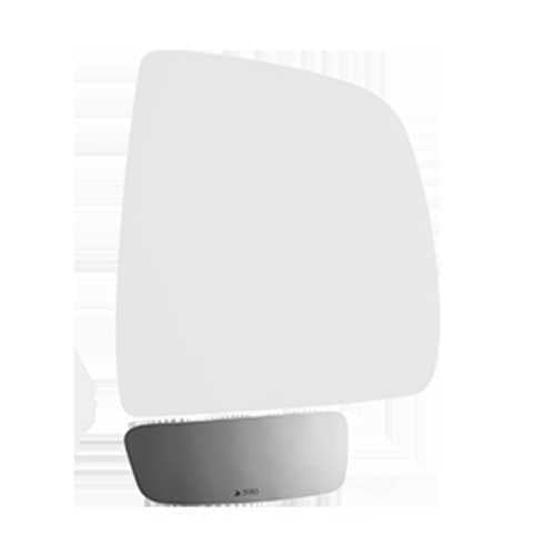 Burco Side View Mirror Replacement Glass - Clear Glass - 3980