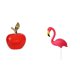thumbnail image 1 of Estatua,Escultura de fruta artificial,estatua y artesanía,Estatua de estaca de jardín,Adorno de flamenco para jardín,patio,porche,Estatua de flamenco,estatuilla,escultura,exterior,playa, 1 of 8