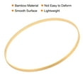 thumbnail image 4 of Uxcell 10.2" Wooden Bamboo Floral Hoop Rings for DIY Crafts Wedding Wreath 8Pack, 4 of 5