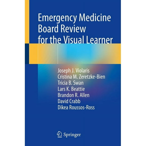 Emergency Medicine Board Review for the Visual Learner, (Paperback)