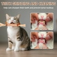 thumbnail image 4 of Natural Dried Matatabi Cat Chew Stick with Gall Fruit, Raffia Grass & Bell Cat Ball Toys, Handmade Silvervine Sticks Interactive Catnip Toys for Teething & Entertainment (Size L Color I), 4 of 8