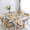 thumbnail image 6 of Farmhouse Pink Floral Placemats Set of 6, Spring Vintage Botanical Flowers Washable Wipeable Table Mats for Dining Tables, Indoor Outdoor Kitchen Place Mats for Holiday Party Table Decor, 6 of 9