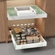 thumbnail image 1 of Cajones Organizador Bajo Fregadero, 2 Niveles Organizador de Cocina con 3 Rieles Adhesivo, Ajuste de altura en 6 niveles, Adecuado para Cocina Baño. Anchura 32-52 cm Ajustable, 1 of 17