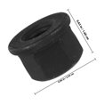 thumbnail image 2 of DEEPCRAFF 5Pcs Black Carbon Steel Flange Nuts M10 Locking Nut with Versatile Use for Home and Projects, 2 of 8