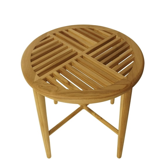 Homestock French Flair Coastal End Table