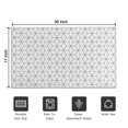 thumbnail image 5 of Black White Checkerboard Checkered Pattern Door Rugs,Washable Non Slip Door Mats Indoor,Decorative Door Mats,Entry Mat Indoor for Entrance,Bedroom,Kitchen,Bathroom,17"x30", 5 of 6