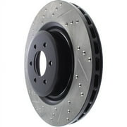 StopTech Power Slot 03-06 & 08-10 Dodge Viper SRT-10 Drilled & Slotted Right Front Rotor