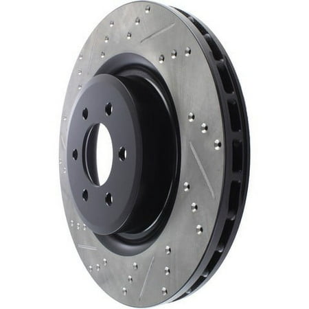 StopTech Power Slot 03-06 & 08-10 Dodge Viper SRT-10 Drilled & Slotted Right Front Rotor