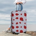thumbnail image 4 of Uemuo Ladybug Printed Washable Luggage Cover - Fashion Suitcase Protector Fits 18-32 Inch Luggage -X-Large, 4 of 9