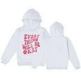 thumbnail image 4 of kpoplk Teen Girl Clothes Tie Dye Sweatshirt Tops Girls Fall Winter Hoodie G,White, 4 of 4