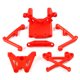 thumbnail image 1 of Kit de grupo de cabeza de coche delantero de nylon para 1/5 Hpi Rofun Baha Rovan Km-rojo Afortunado Sencillez, 1 of 5