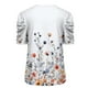 thumbnail image 5 of Puntoco Liquidación de blusas cortas para mujer, blusa holgada informal de manga corta a la moda para mujer, 5 of 5