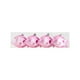thumbnail image 2 of xihome Paquete de 4 adornos navideños de plstico para rbol, decoraciones colgantes de formas curiosas, rosa, dorado, verde, plateado y brillantes., 2 of 6