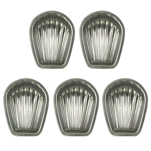 5Pcs for Shell Shaped Cake Pan Heavy Carbon Nonstick Madeleine Baking Pan Moulds Bakeware Tool for Kitchen