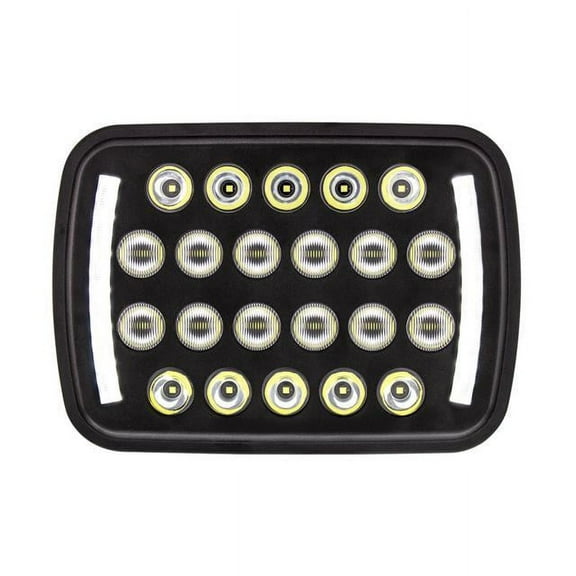 United Pacific 36450 Headlight   22 High Power, Led, Rh/Lh, 5 X 7"