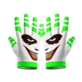 thumbnail image 2 of HaHa “Clown Gold Grill”- Football Gloves for Youth and Adult - Ultra Grip Wide Receiver Gloves - Superior Support and Protection - Adult and Youth Sizes, 2 of 5